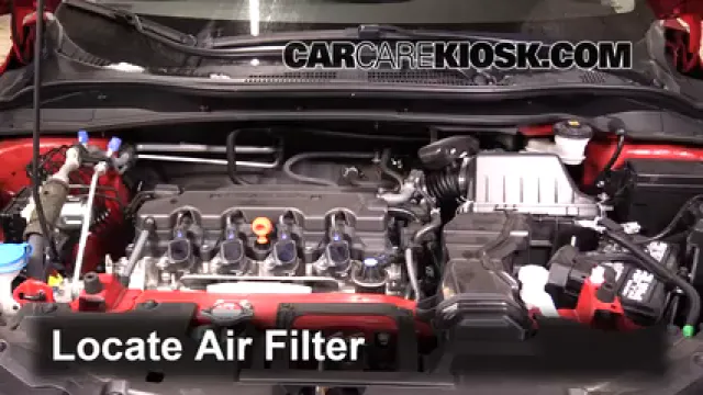 2016 Honda HR-V EX 1.8L 4 Cyl. Filtre à air (moteur) Changement